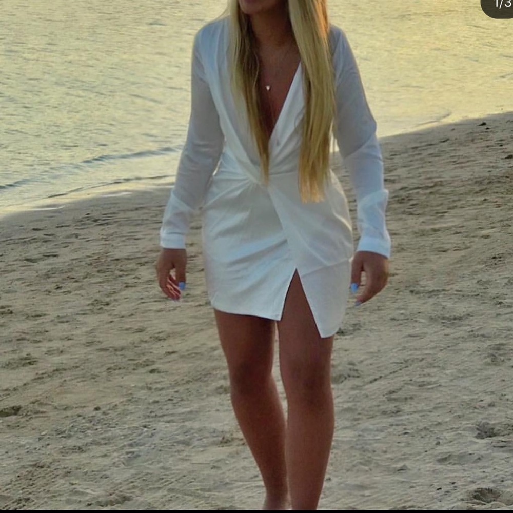 Silk fashion nova dress